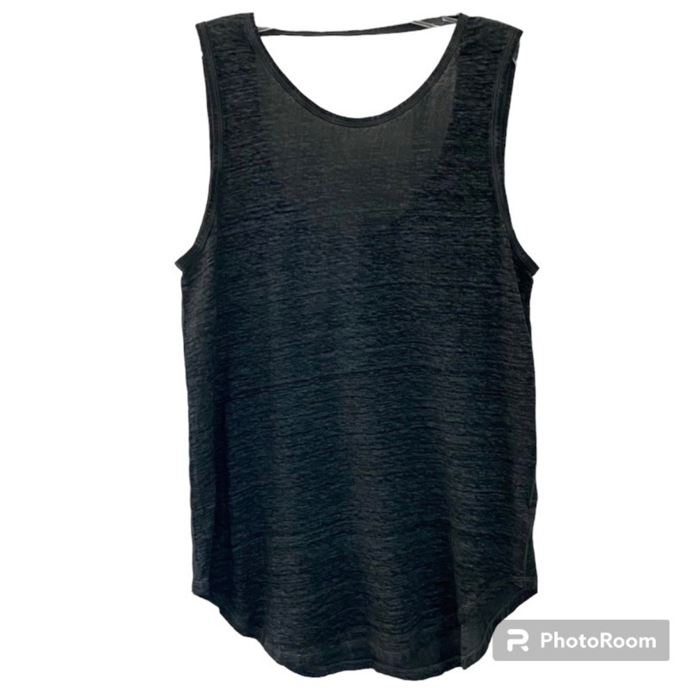 Young Fabulous & Broke charcoal Gray Heathered Tank Top Size M NEW